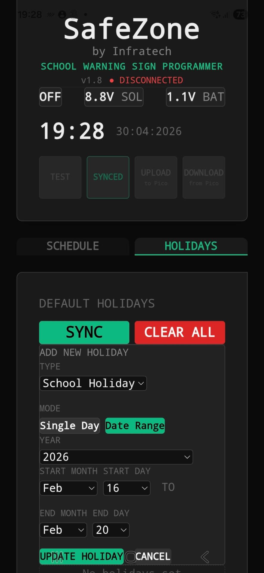 Step screenshot